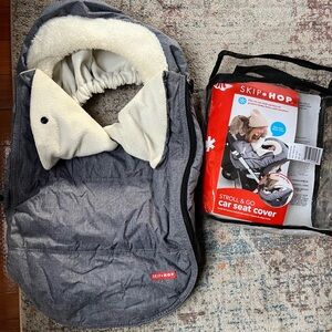 Skip Hop Gray Car Seat Cover